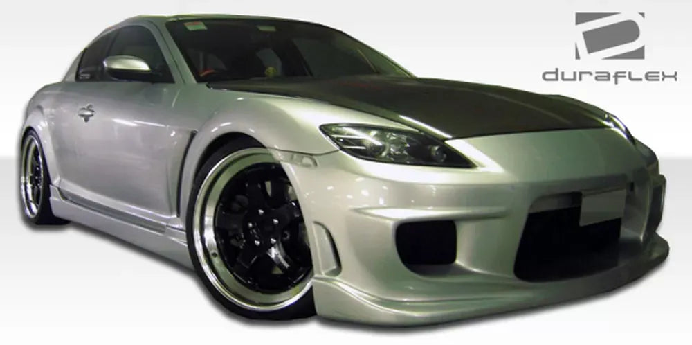 Duraflex I-Spec Front Bumper Cover Compatible With 2004-2008 Mazda RX8 - 1 Piece