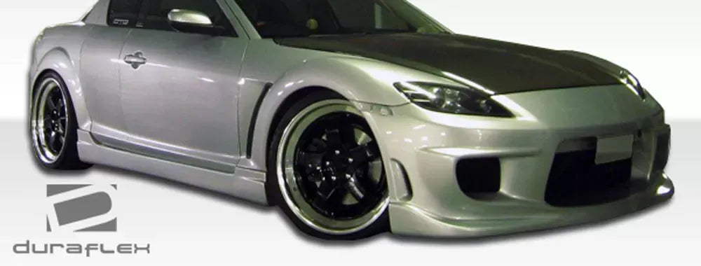 Duraflex I-Spec Front Bumper Cover Compatible With 2004-2008 Mazda RX8 - 1 Piece