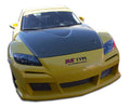 Duraflex Raven Front Bumper Cover Compatible With 2004-2008 Mazda RX8 - 1 Piece