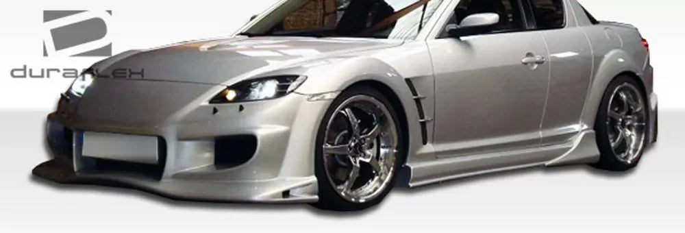 Duraflex Vader Side Skirts Compatible With 2004-2011 Mazda RX8 - 2 Piece