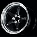 Advan GT Beyond-R 18X9.5 / +38 Off / 5x114.3 BC / 73mm Bore / Diamond Cut and Dark Platinum Black YAQC8J38EDPB
