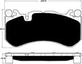 Porterfield Brake Pads for 2008 MERCEDES-BENZ SL600 - 2 Pad Front Caliper R230 Model