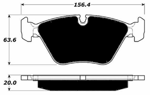 Porterfield Brake Pads for 2004 BMW X3