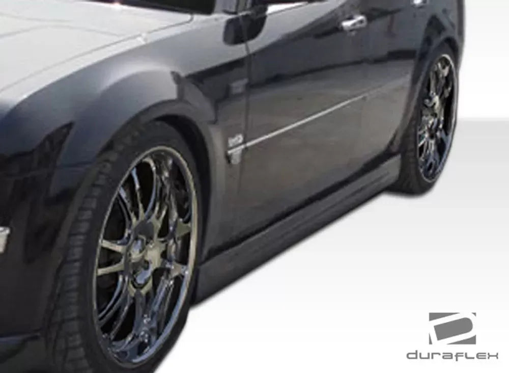 Duraflex Brizio Side Skirts Compatible With 2005-2010 Chrysler 300 - 2 Piece