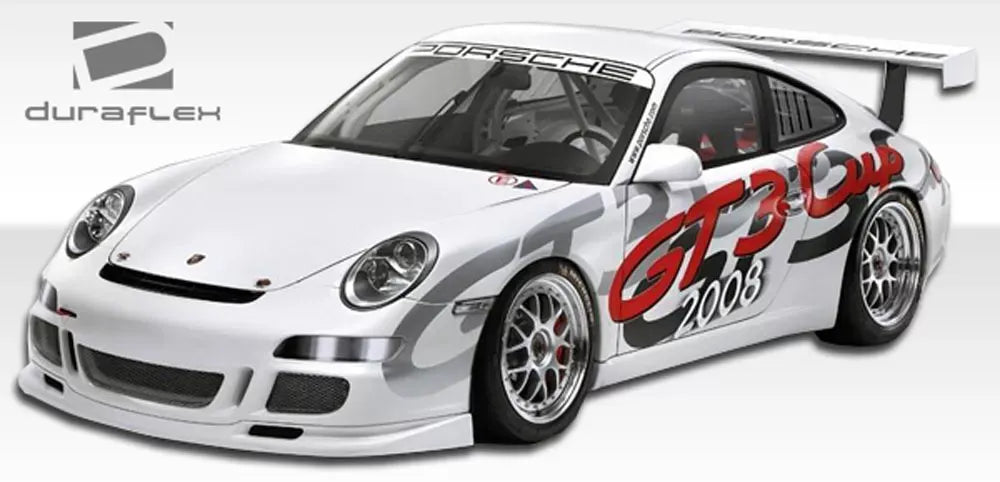 Duraflex Cup Car Front Bumper Cover Compatible With 2005-2011 Porsche 997 - 3 Piece