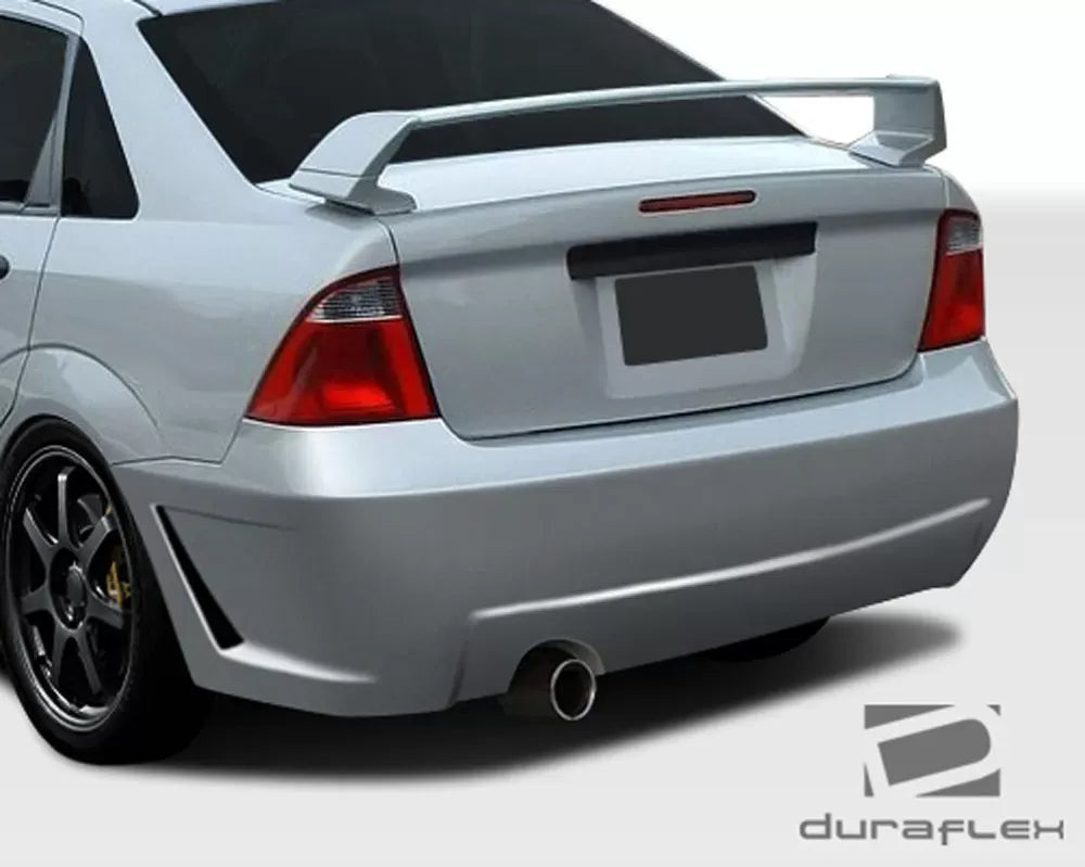 Duraflex B-2 Rear Bumper Cover Compatible With 2005-2007 Ford Focus - 1 Piece