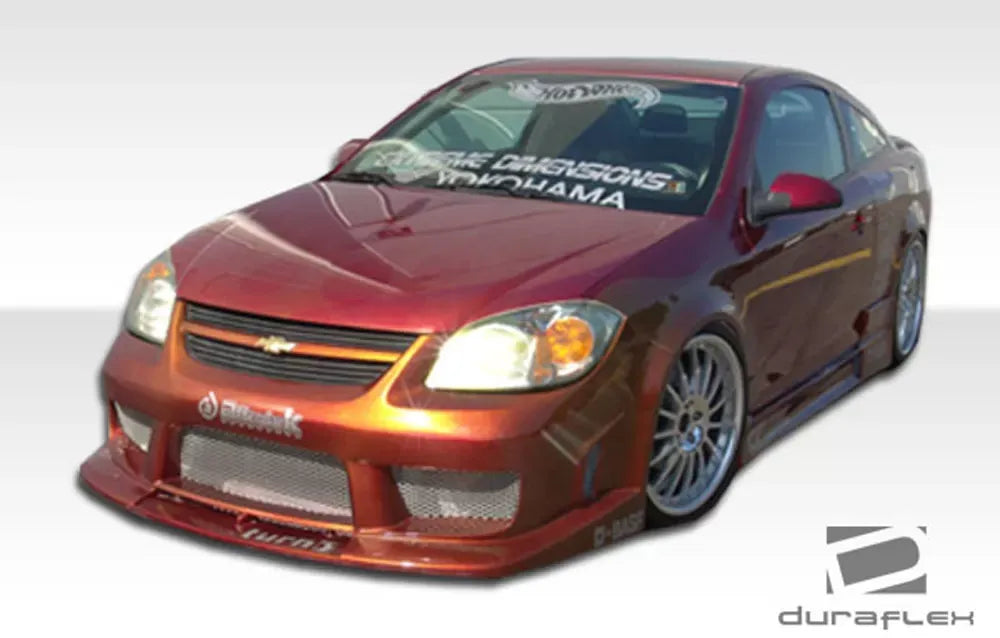 Duraflex Drifter 2 Side Skirts Compatible With 2005-2010 Chevrolet Cobalt - 2 Piece