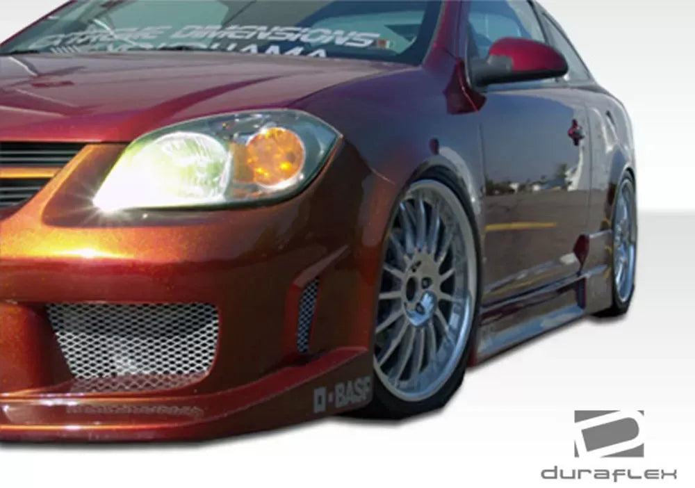 Duraflex Drifter 2 Side Skirts Compatible With 2005-2010 Chevrolet Cobalt - 2 Piece