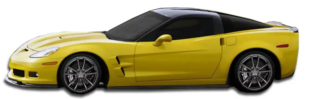 Duraflex ZR Edition Side Skirts Compatible With 2005-2013 Chevrolet Corvette - 2 Piece