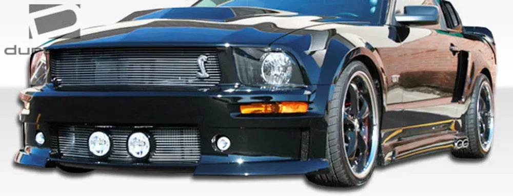 Duraflex CVX Side Skirts Compatible With 2005-2014 Ford Mustang - 2 Piece