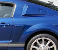 Duraflex CVX Scoop Compatible With 2005-2009 Ford Mustang - 2 Piece