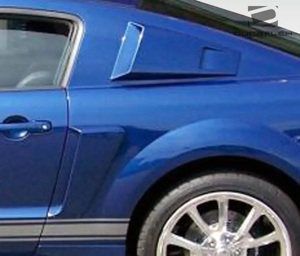Duraflex CVX Scoop Compatible With 2005-2009 Ford Mustang - 2 Piece