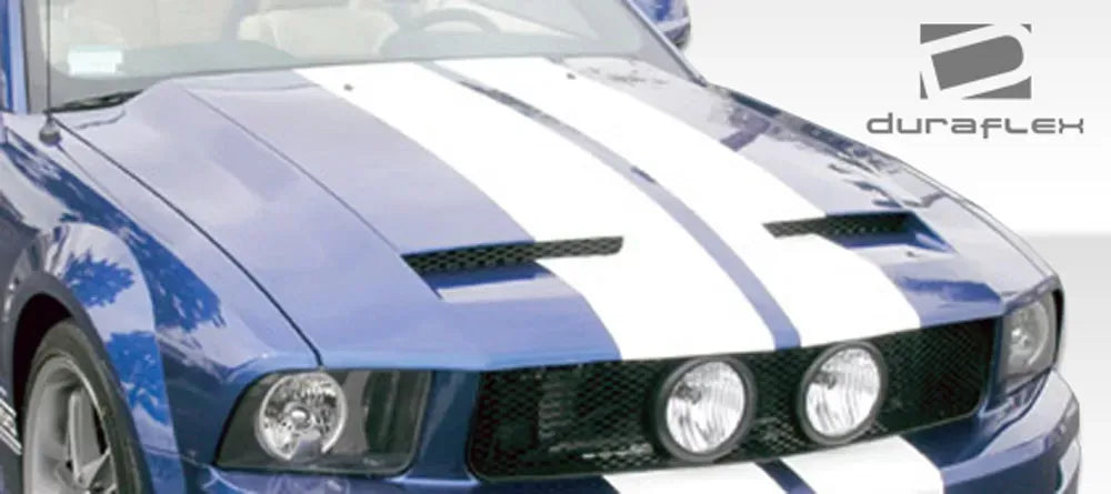 Duraflex Dreamer Hood Compatible With 2005-2009 Ford Mustang - 1 Piece