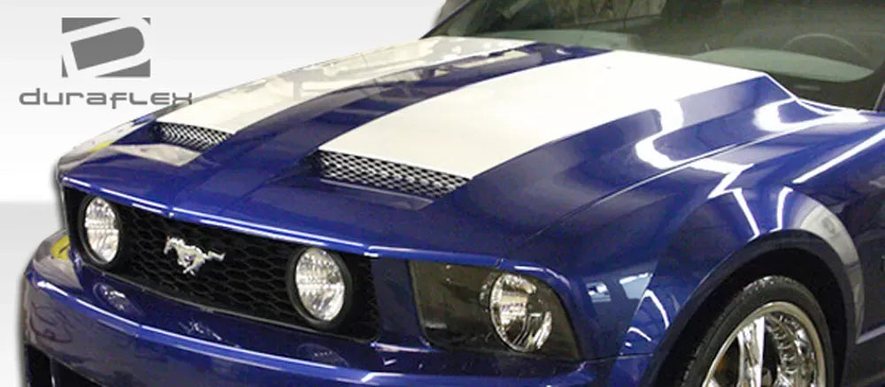 Duraflex Dreamer Hood Compatible With 2005-2009 Ford Mustang - 1 Piece