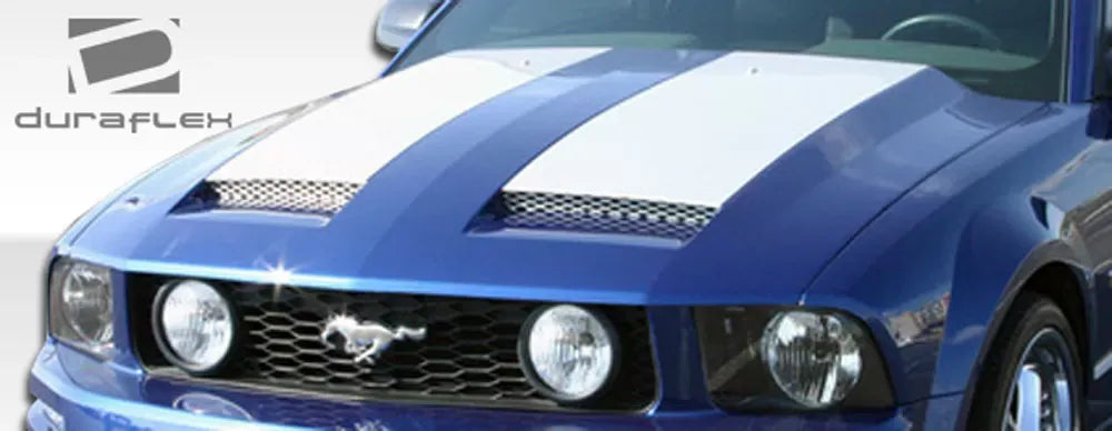 Duraflex Dreamer Hood Compatible With 2005-2009 Ford Mustang - 1 Piece