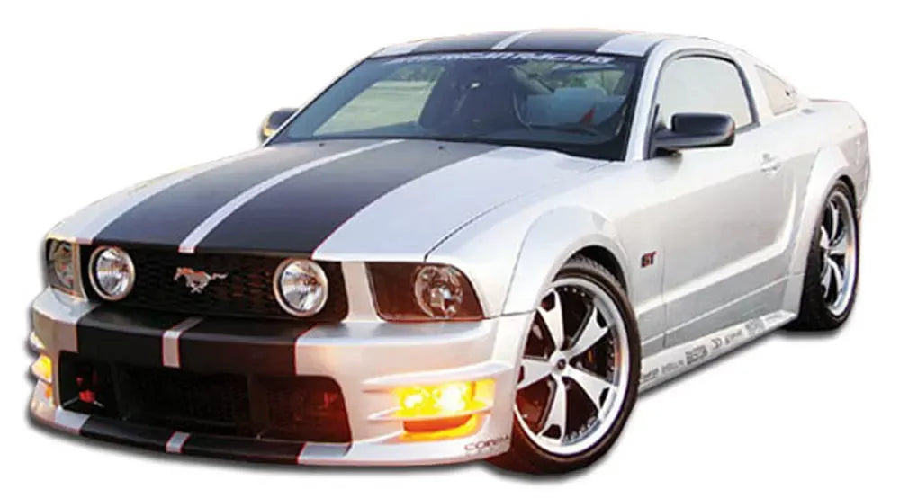 Duraflex GT500 Wide Body Kit Compatible With 2005-2009 Ford Mustang - 10 Piece