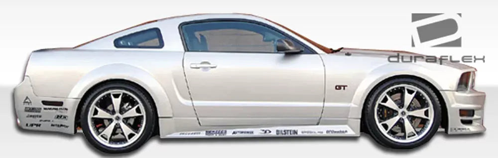 Duraflex GT500 Wide Body Fender Flares Compatible With 2005-2009 Ford Mustang - 4 Piece