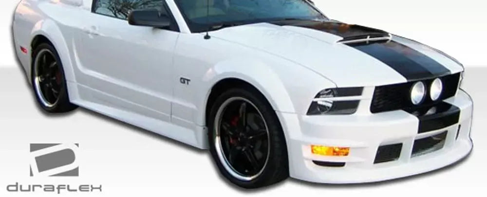 Duraflex GT500 Wide Body Kit Compatible With 2005-2009 Ford Mustang - 10 Piece