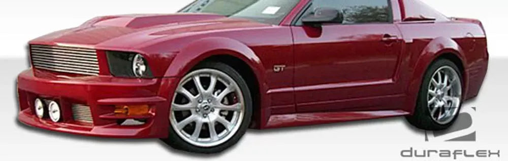 Duraflex GT500 Wide Body Kit Compatible With 2005-2009 Ford Mustang - 10 Piece
