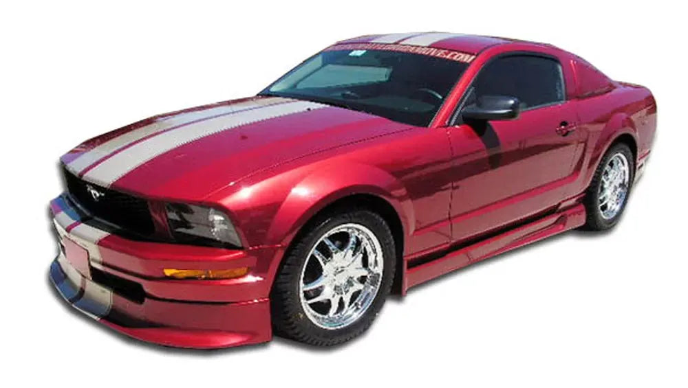 Duraflex Racer Body Kit Compatible With 2005-2009 Ford Mustang V6 - 4 Piece