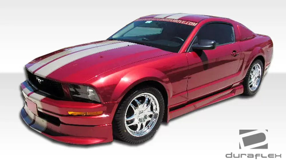 Duraflex Racer Body Kit Compatible With 2005-2009 Ford Mustang V6 - 4 Piece