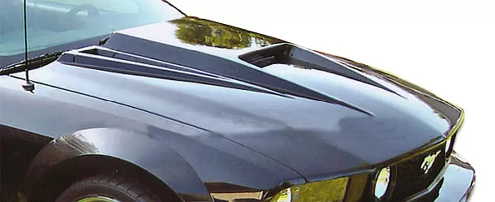 Duraflex Spyder 3 Hood Compatible With 2005-2009 Ford Mustang - 1 Piece
