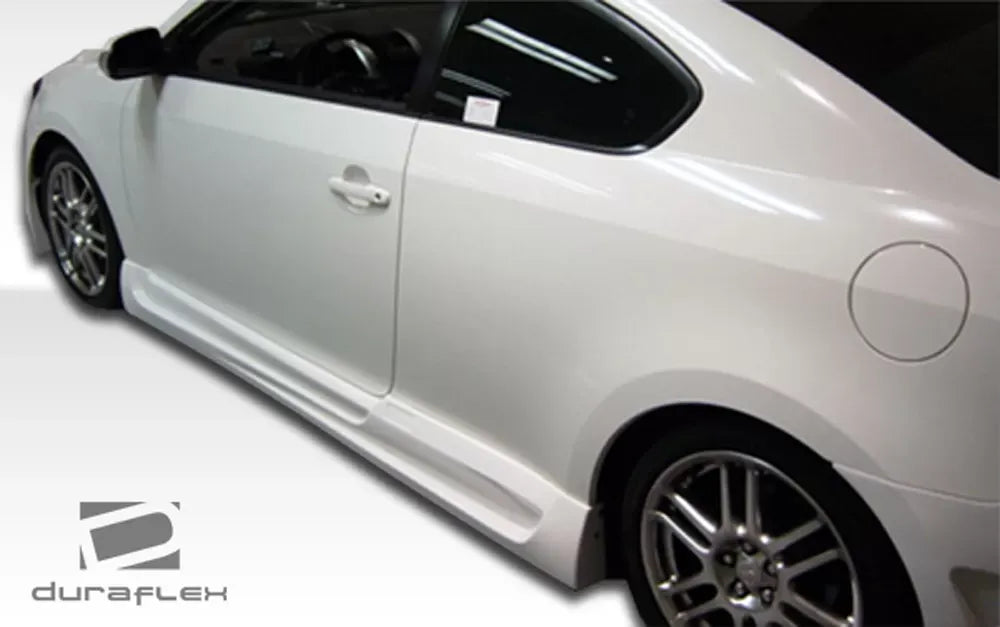 Duraflex KR-S Side Skirts Compatible With 2005-2010 Scion TC - 2 Piece