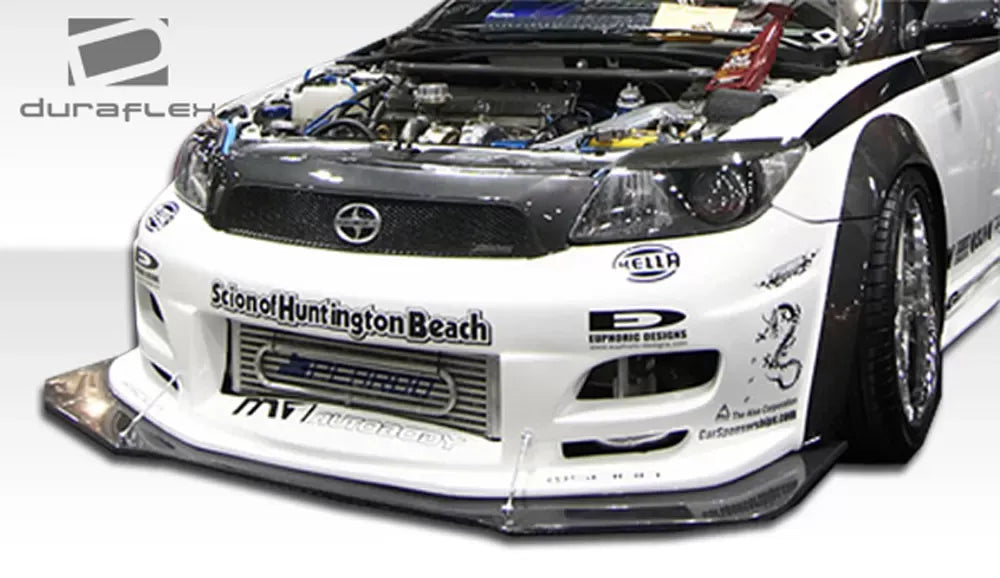 Duraflex Touring Wide Body Front Bumper Cover Compatible With 2005-2010 Scion TC - 1 Piece