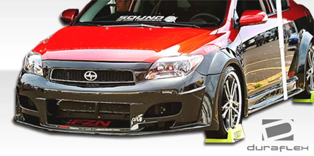 Duraflex Touring Wide Body Front Bumper Cover Compatible With 2005-2010 Scion TC - 1 Piece