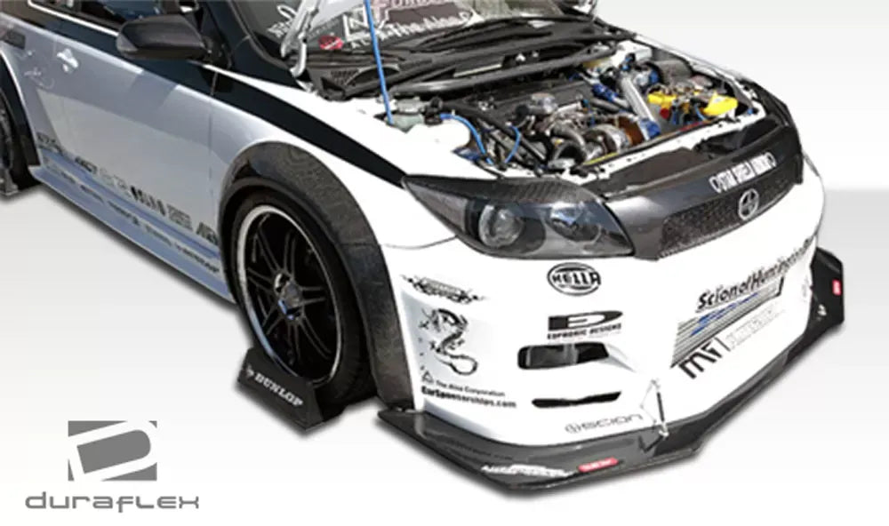 Duraflex Touring Wide Body Front Bumper Cover Compatible With 2005-2010 Scion TC - 1 Piece