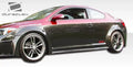 Duraflex Touring Wide Body Side Skirts Compatible With 2005-2010 Scion TC - 2 Piece