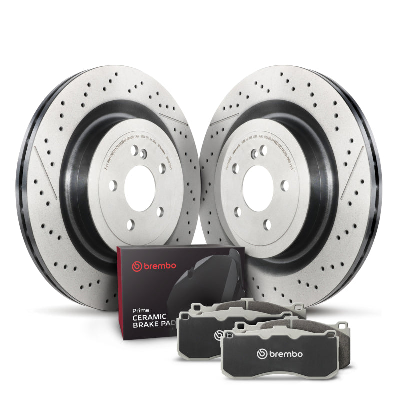 Brembo OE Rear Disc Brake Kit KT00B06