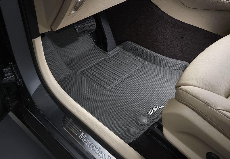 3D MAXpider 2013-2019 Nissan Leaf Kagu 1st Row Floormat - Gray L1NS09311501