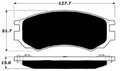 Porterfield Brake Pads for 1992 NISSAN NX Coupe 2.0L w/ABS