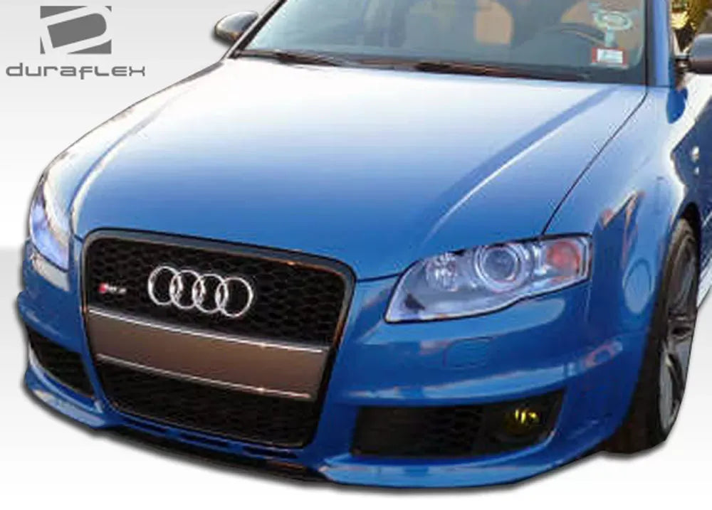 Duraflex RS4 Wide Body Front Bumper Cover Compatible With 2006-2008 Audi A4 - 1 Piece