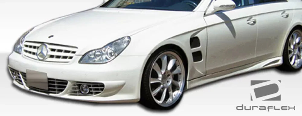 Duraflex LR-S Side Skirts Compatible With 2006-2011 Mercedes CLS - 2 Piece