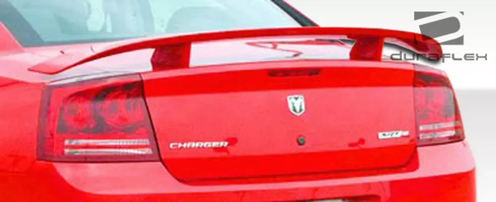 Duraflex SRT Look Wing Spoiler Compatible With 2006-2010 Dodge Charger - 1 Piece