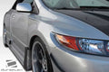 Duraflex GT500 Wide Body Front Fenders Compatible With 2006-2011 Honda Civic - 2 Piece
