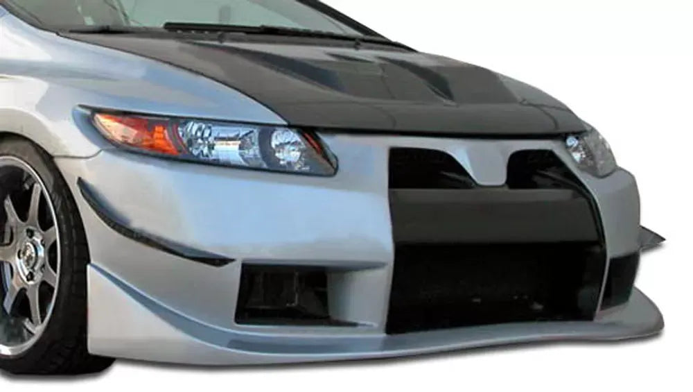 Duraflex GT500 Wide Body Front Bumper Cover Compatible With 2006-2011 Honda Civic - 1 Piece