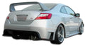 Duraflex GT500 Wide Body Rear Bumper Cover Compatible With 2006-2011 Honda Civic - 1 Piece