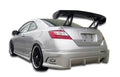 Duraflex Raven Rear Bumper Cover Compatible With 2006-2011 Honda Civic - 1 Piece
