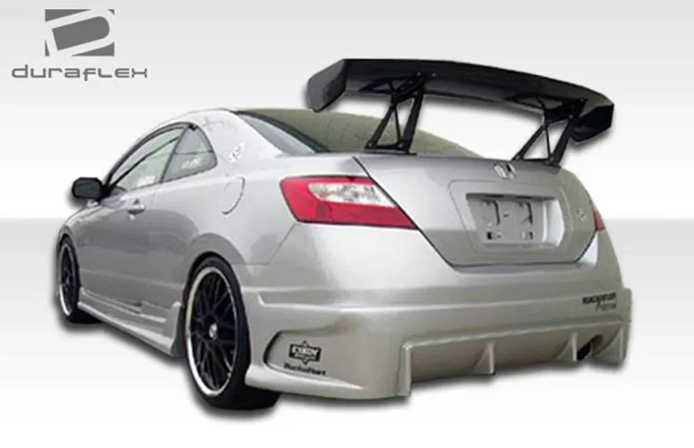 Duraflex Raven Side Skirts Compatible With 2006-2011 Honda Civic - 2 Piece