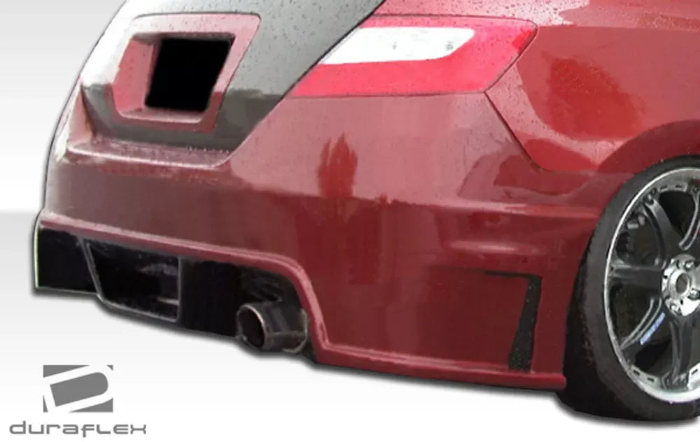 Duraflex Sigma Rear Bumper Cover Compatible With 2006-2011 Honda Civic - 1 Piece