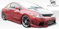 Duraflex Sigma Side Skirts Compatible With 2006-2011 Honda Civic - 2 Piece