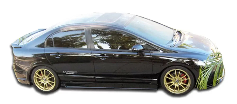 Duraflex B-2 Side Skirts Compatible With 2006-2011 Honda Civic 4DR - 2 Piece