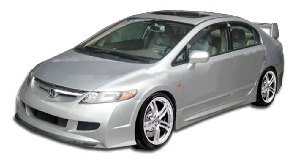 Duraflex R-Spec Front Bumper Cover Compatible With 2006-2011 Honda Civic - 1 Piece