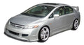 Duraflex R-Spec Front Bumper Cover Compatible With 2006-2011 Honda Civic - 1 Piece