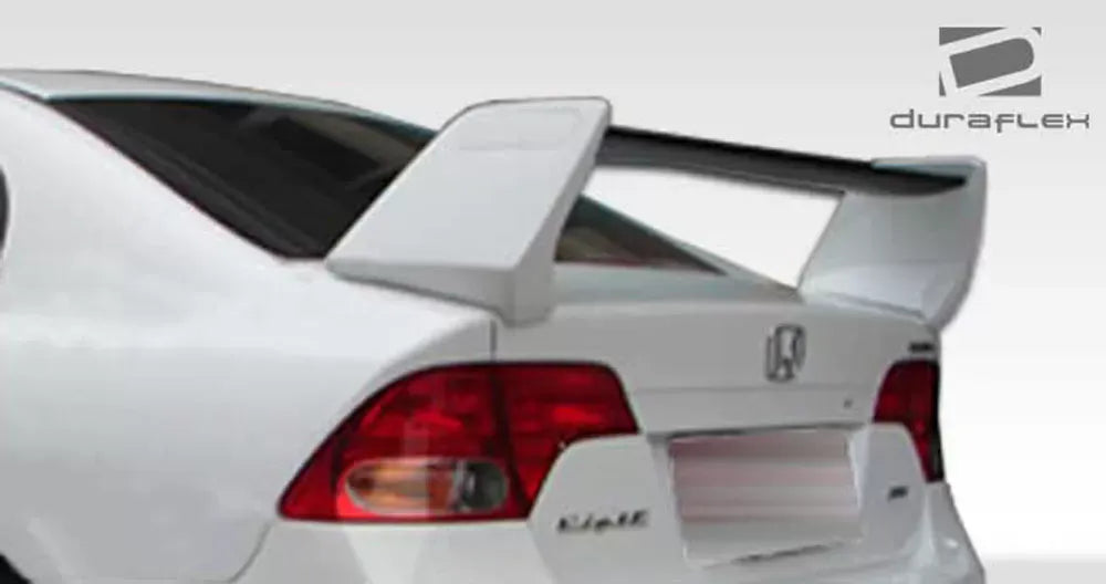 Duraflex R-Spec Wing Spoiler Compatible With 2006-2011 Honda Civic - 1 Piece