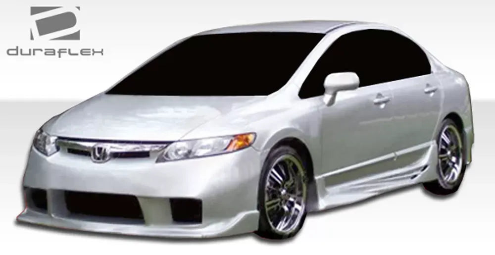 Duraflex I-Spec Side Skirts Compatible With 2006-2011 Honda Civic - 2 Piece