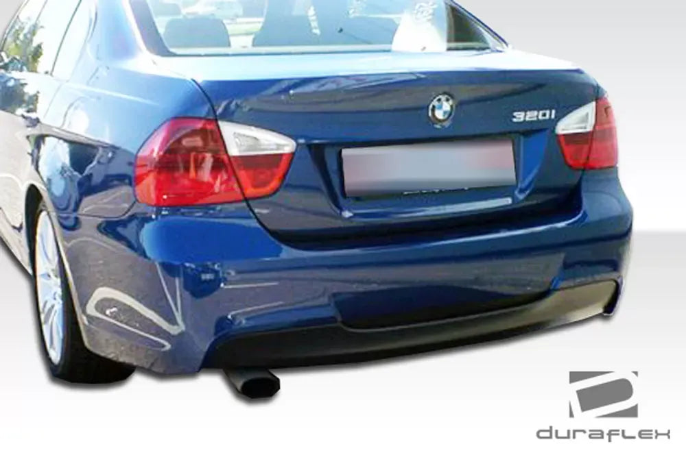 Duraflex M-Tech Rear Bumper Cover Compatible With 2006-2011 BMW 3 Series - 1 Piece